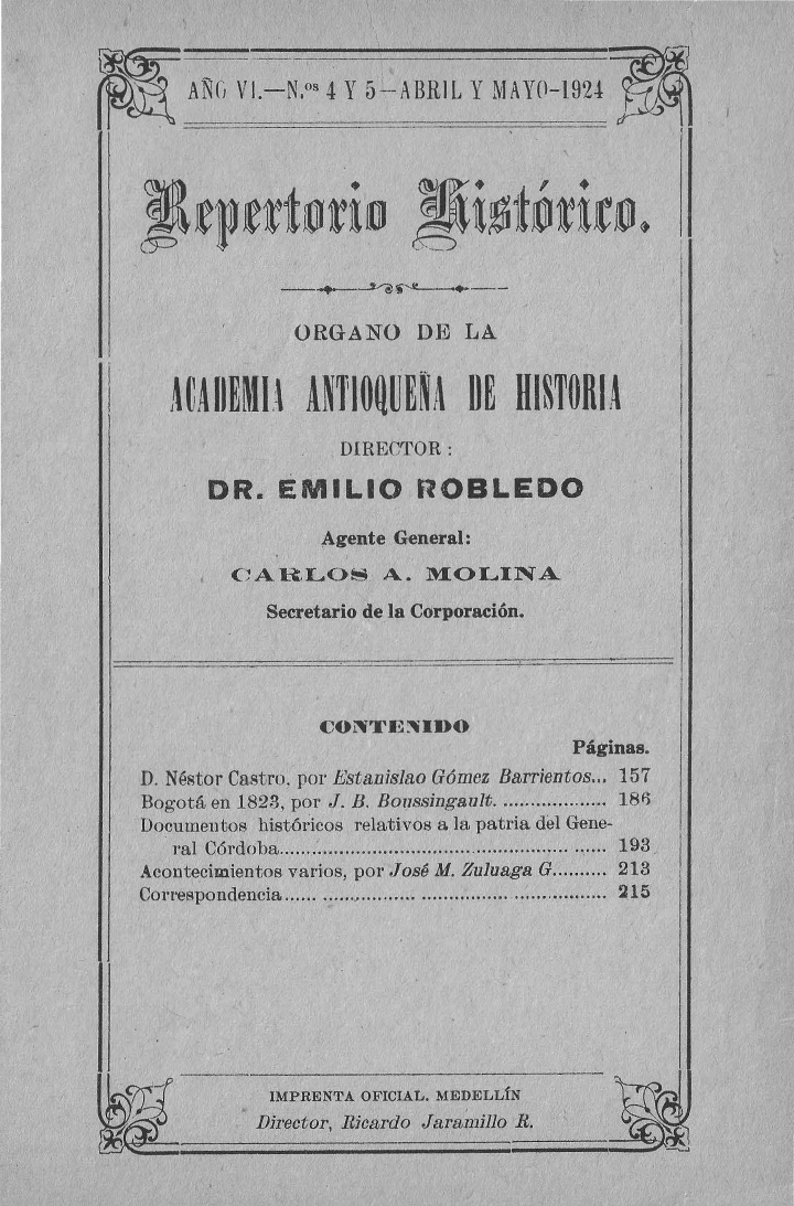 					Ver Vol. 6 Núm. 4-5 (1924): Abril y Mayo de 1924
				
