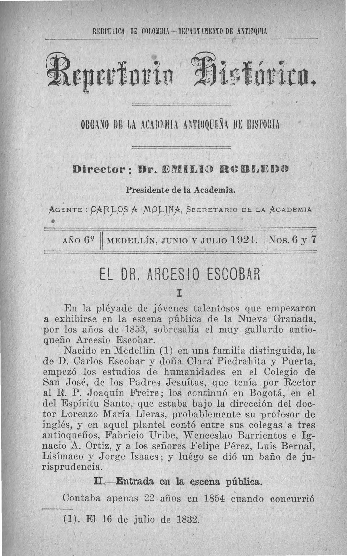 					Ver Vol. 6 Núm. 6-7 (1924): Junio y Julio de 1924
				